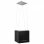 VidaXL Campana Decorativa de Isla 37cm D Negro