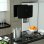 VidaXL Campana Decorativa de Isla 55cm D Cristal Negro