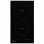 VidaXL Plaque Vitrocéramique 2 Zones 30cm Noir