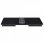 VidaXL Placa de Inducción con Campana Extractora 2 Zonas 78cm Negra