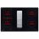 VidaXL Placa de Inducción con Campana Extractora 2 Zonas 78cm Negra