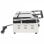 VidaXL Grill Double Nervuré 3600W 57x30.5x20cm