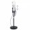 VidaXL Ventilador de Pie 100W Negro