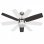 VidaXL Ventilador de Techo con Luz y Mando 41W Marrón Oscuro