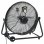 VidaXL Ventilador de Suelo Industrial 180W Negro