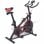 VidaXL Bicicleta Training com Sensores de Pulso Preta/Vermelha