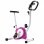 VidaXL Bicicleta Estática com Resistência de Cinta Roxa