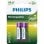 Philips Rechargeables Batteria R6B2A260/10