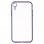 Funda Bumper Premium Morada para iPhone XR