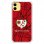 Funda Licencia Oficial Rayo Vallecano de Madrid Escudo Fondo Abstracto para iPhone 11