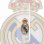 Funda Oficial Real Madrid Escudo Transparente para Huawei P30 Lite