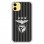 Funda Licencia Oficial Benfica Escudo Franjas Negras para iPhone 11