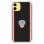 Funda Licencia Oficial C.D Lugo Escudo Fondo Negro para iPhone 11