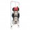 Funda Oficial de Disney Mickey y Minnie Asomados Clásicos Disney para Iphone 12 Colgante/Transparente