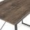 VS Venta-Stock Cáceres Mesa de Oficina 90x50x74cm Roble/Negro