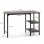 VS Venta-Stock Colón Mesa de Oficina 110x55x76cm Roble/Negro