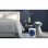 Ventilatore Blaupunkt Box 45W Bianco/Blu