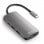 Sharkoon USB 3.0 Type C Multiport Adapter USB 3.2 Gen 1 (3.1 Gen 1) Type-C 5000 Mbit/s Gris