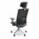 Chaise de bureau Euromof Nice avec appui-tête noir