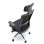 Chaise de bureau Euromof Nice avec appui-tête noir