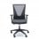 Chaise de bureau noire Euromof Tirana
