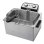 Friteuse ProfiCook PC-FR 1038 Double Compartiment 5L 3000W Fenêtre Inox