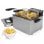Fritadeira Princess 185000 5L 3270W com Zona Fria e 3 Cestos
