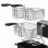 Friteuse Princess 185000 5L 3270W avec zone froide et 3 paniers