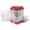 VidaXL Palomitero 310W Rojo