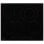 VidaXL Placa Vitrocerámica 4 Zonas 60cm Negro