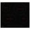 VidaXL Placa Vitrocerámica 4 Zonas 60cm Negro