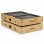 Princess 104020 Dinner4Two Pure Conjunto de Planchas de Mesa 420W Bambú