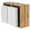 Princess 104040 Dinner4All Pure Conjunto de Planchas de Mesa 840W Bambú