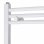 VidaXL Toallero Calefactor 600x1160mm Blanco