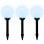 VidaXL Pack de 6 Lampes Solaires de Jardin LED 20cm