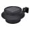 VidaXL Pack de 12 Spots Solaires LED pour Clôture de Jardin Noir