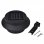 VidaXL Pack de 12 Spots Solaires LED pour Clôture de Jardin Noir
