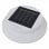 VidaXL Pack de 12 Spots Solaires LED Blancs pour Clôture de Jardin