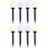 VidaXL Confezione da 8 Lampade Solari LED RGB Sferiche 15cm per Esterno 15cm