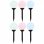 VidaXL Pack de 6 Lampes Solaires LED RVB Sphériques pour Extérieur 20cm