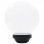 VidaXL Pack de 6 Lampes Solaires LED RVB Sphériques pour Extérieur 20cm