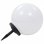 VidaXL Pack de 2 Lampes Solaires LED RVB Sphériques pour Extérieur 40cm