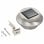 VidaXL Pack 12 Focos LED Solares para Exterior Redondos Plata