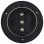 VidaXL Pack 12 Focos LED Solares para Exterior Redondos Plata