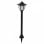 VidaXL Pack 6 Farolas Solares LED para Exterior Negras