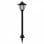 VidaXL Pack 6 Farolas Solares LED para Exterior Negras
