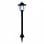 VidaXL Pack 6 Farolas Solares LED para Exterior Negras