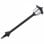 VidaXL Pack 6 Farolas Solares LED para Exterior Negras