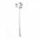 Lampada da giardino VidaXL 3xE27 215 cm Bianca