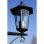 VidaXL Lampe de Jardin 3xE27 215cm Vert Foncé/Noir